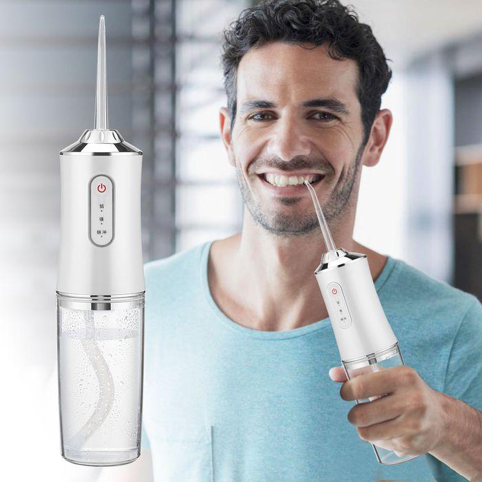 Irrigador Bucal Portátil CleanJet – Limpieza Profunda y Eficaz