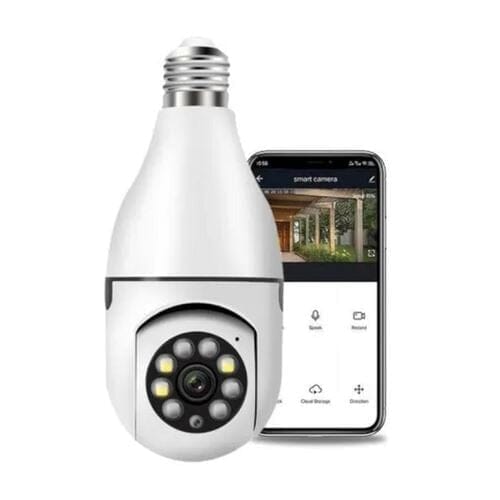 Mini Cámara de Seguridad 360° con Wi-Fi – Espía Discreta y Compacta