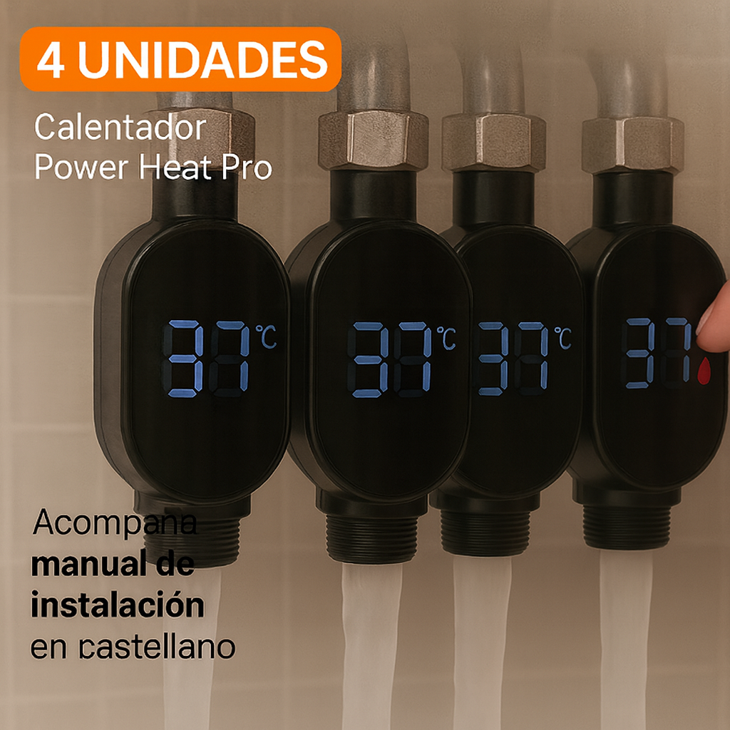 Calentador de Canilla Potente y Compacto - Invierno 2025
