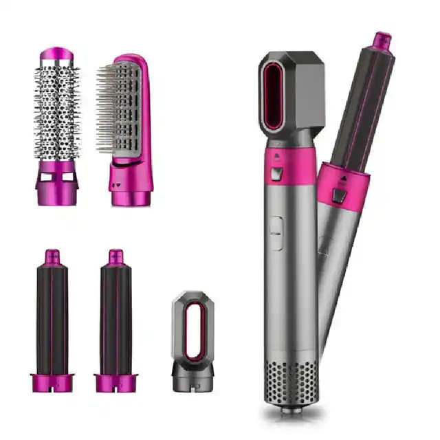 Dany Hair Pro Styler – 5 en 1: Seca, Alisa, Riza, Da Volumen y Cepilla