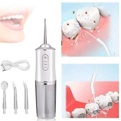 Irrigador Bucal Portátil CleanJet – Limpieza Profunda y Eficaz