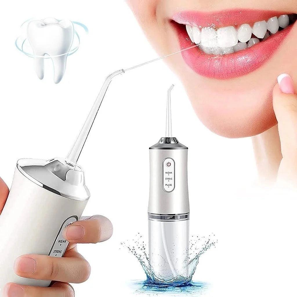 Irrigador Bucal Portátil CleanJet – Limpieza Profunda y Eficaz