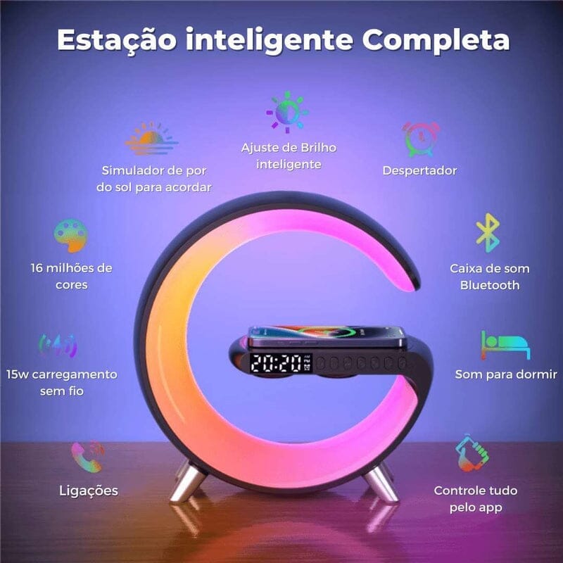 G-Speaker Smart Station: Lámpara, Parlante y Cargador Inalámbrico