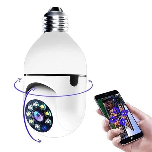 Mini Cámara de Seguridad 360° con Wi-Fi – Espía Discreta y Compacta