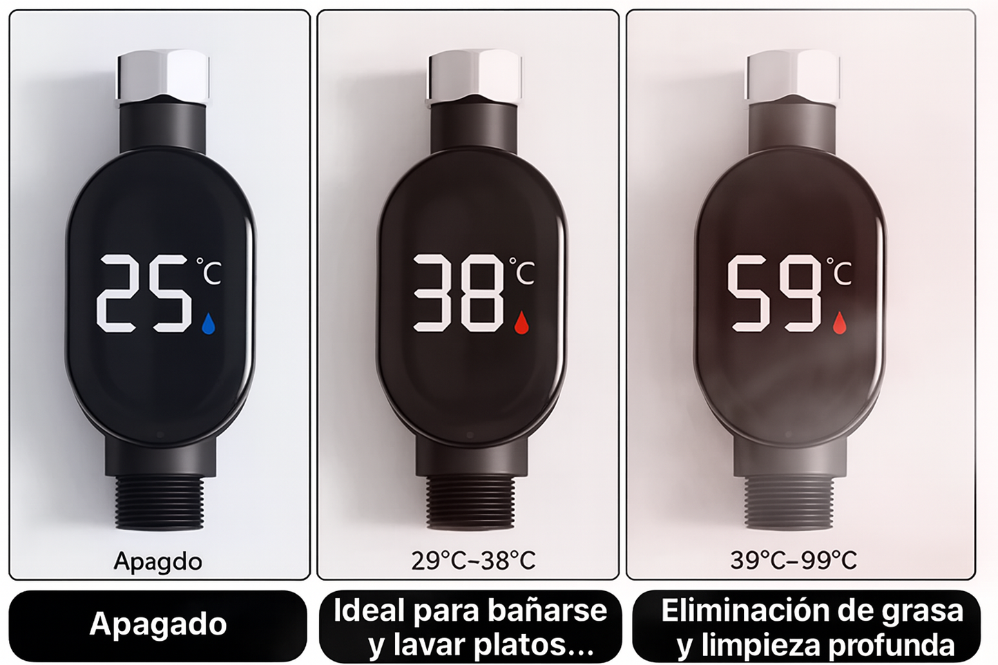 Calentador de Canilla Potente y Compacto - Invierno 2025